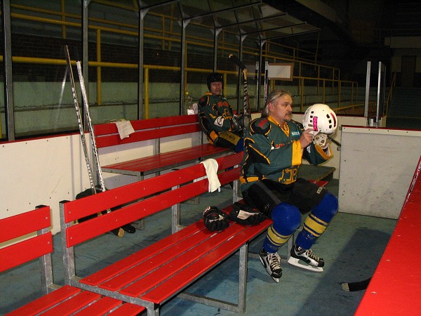 Zápas proti HC Bijci Opava
