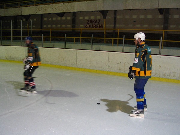 Zápas proti HC Bijci Opava