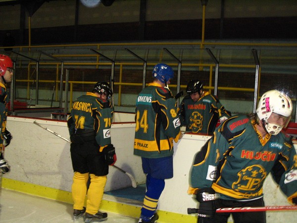 Zápas proti HC Bijci Opava
