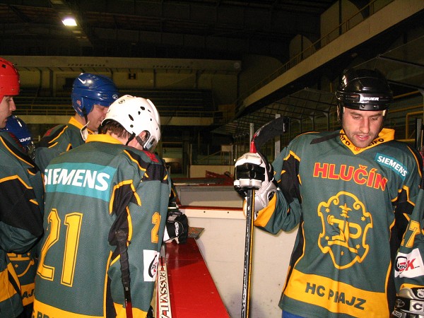 Zápas proti HC Bijci Opava