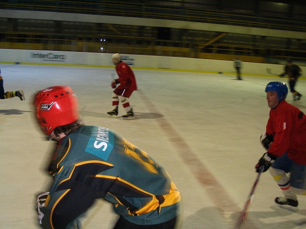 Zápas proti HC Bijci Opava