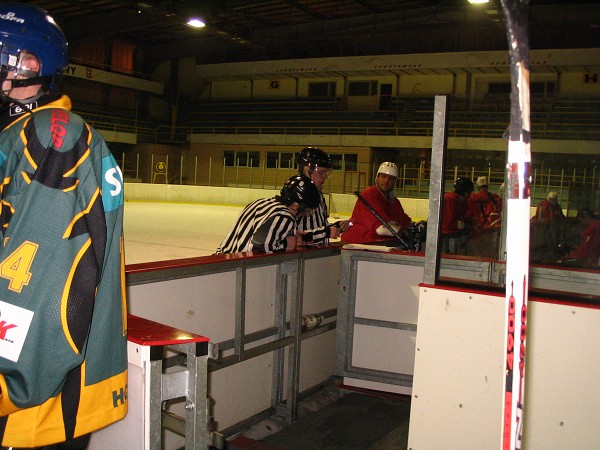Zápas proti HC Bijci Opava