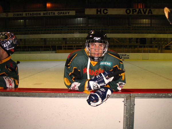 Zápas proti HC Bijci Opava