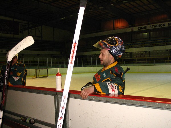 Zápas proti HC Bijci Opava