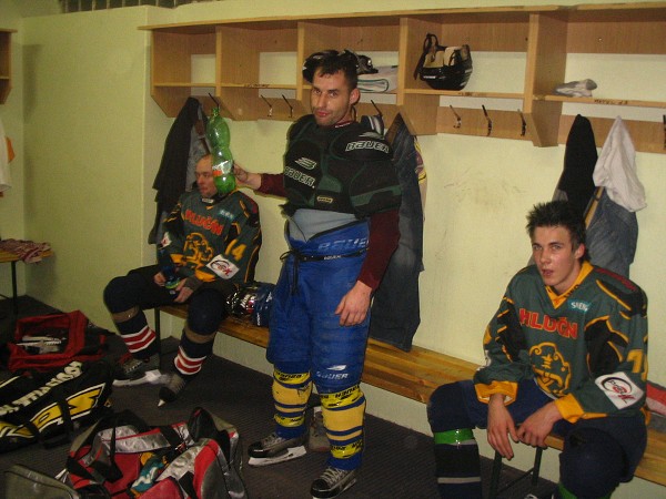 Zápas proti HC Bijci Opava