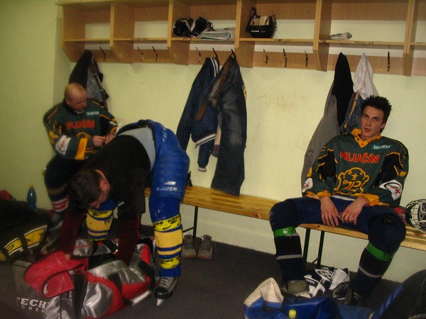 Zápas proti HC Bijci Opava